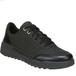 Ryka Paola Black Lace Up Walking Sneaker Size 10 WIDE New